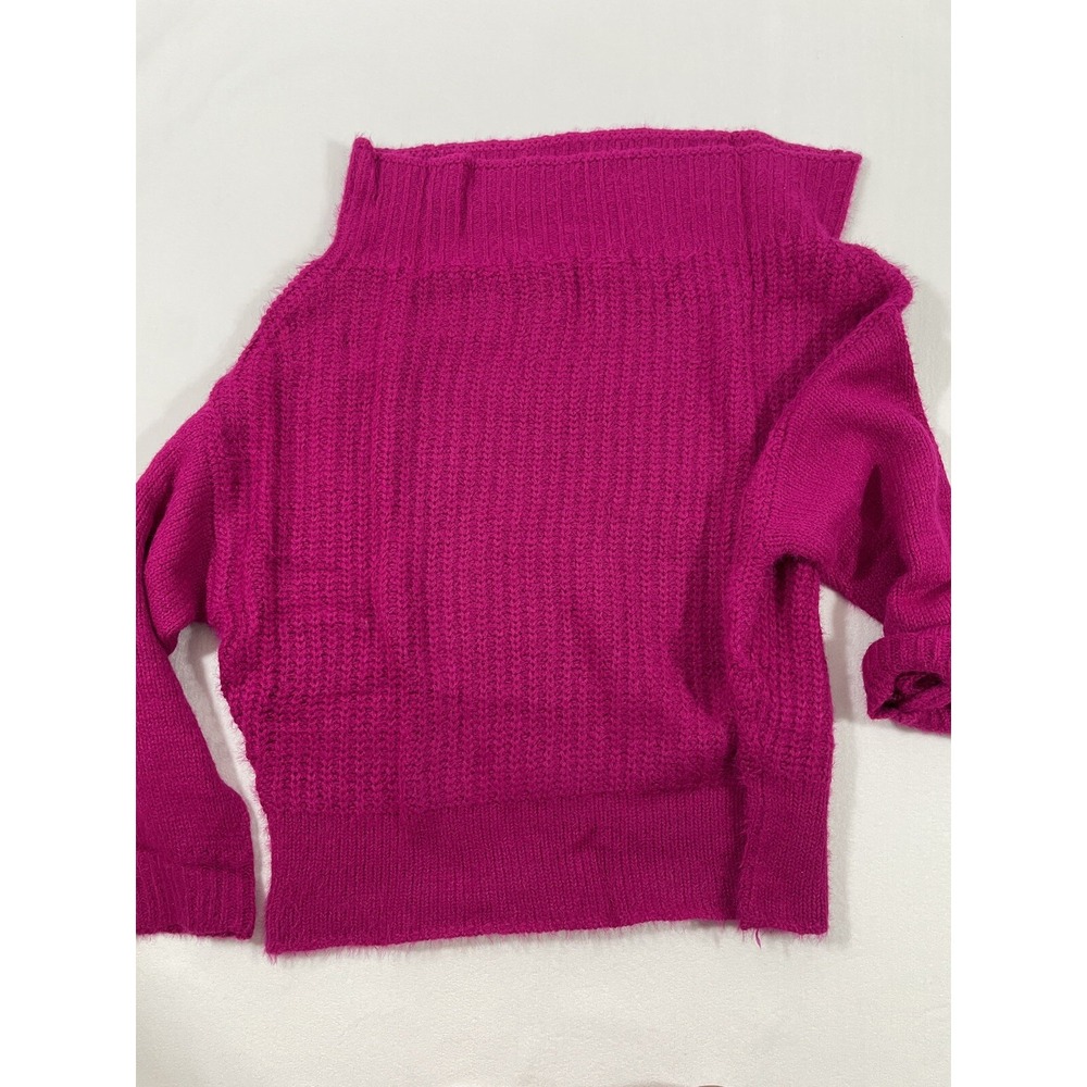 SySea Womens Off The Shoulder Sweater Sexy Chunky Pullover Overs‎ Sweaters Sz S